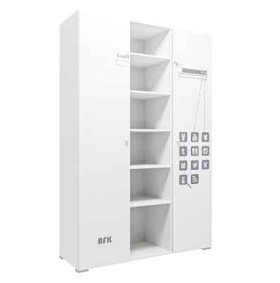 Комбинированный шкаф Флэш ПМ-332.25 исп. 4 (ВКДП)